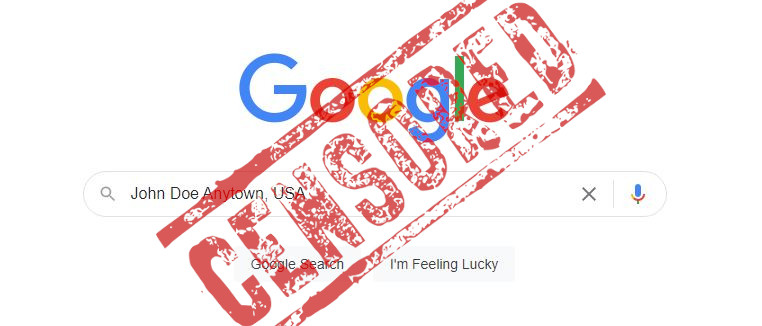 Google Search Censored